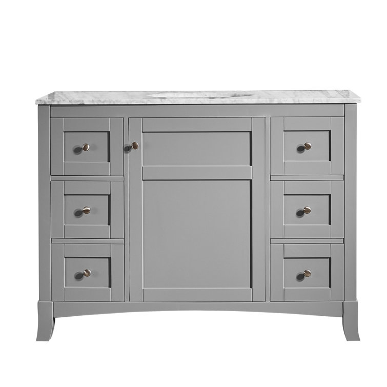 Highland Dunes Manningtree 48" Single Bathroom Vanity Set & Reviews